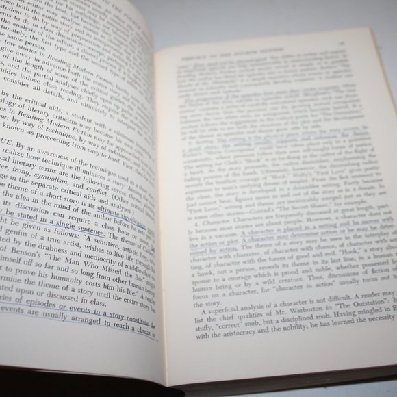 📚 Reading Modern Fiction · 1968 Vintage Paperback (bc) - Picture 3 of 6